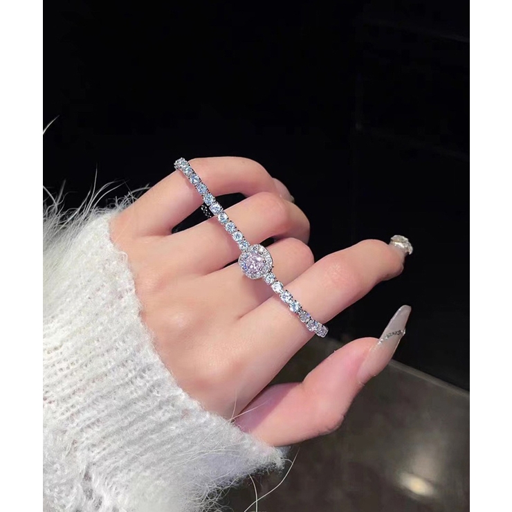 ラインストーンブレスレット韓国風バングル | SUNSHINE CLOSET | 詳細画像7 