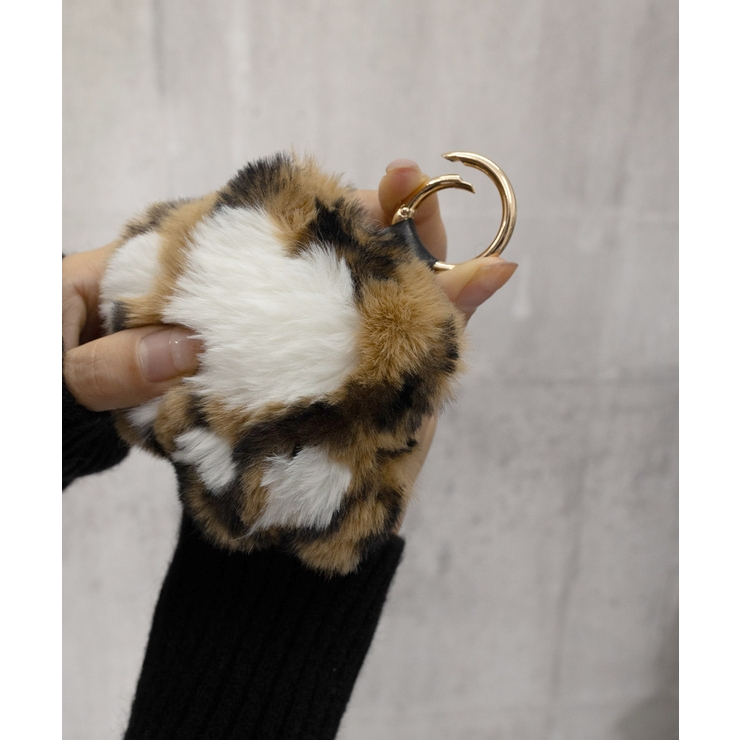 足跡キーホルダー もこもこファーチャーム | SUNSHINE CLOSET | 詳細画像7 