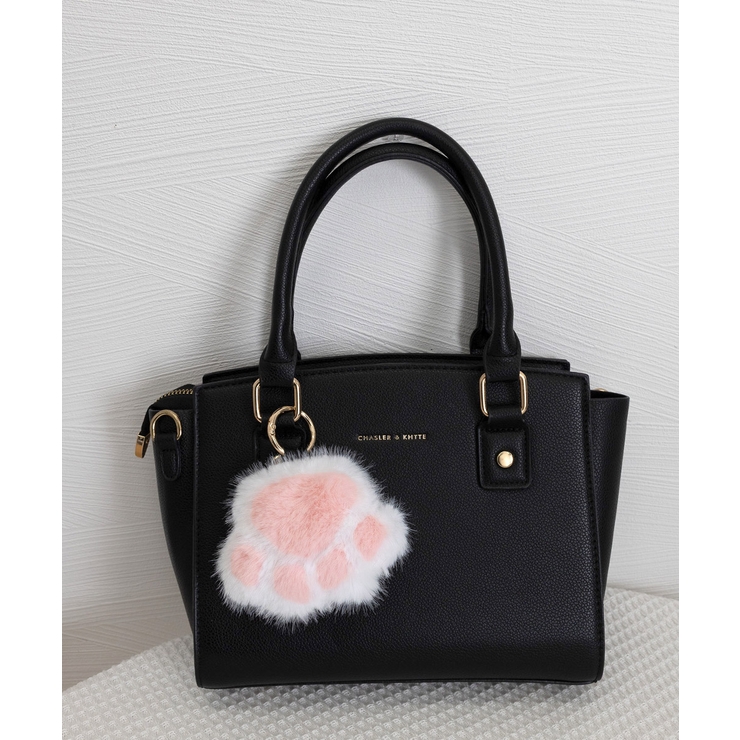 足跡キーホルダー もこもこファーチャーム | SUNSHINE CLOSET | 詳細画像9 