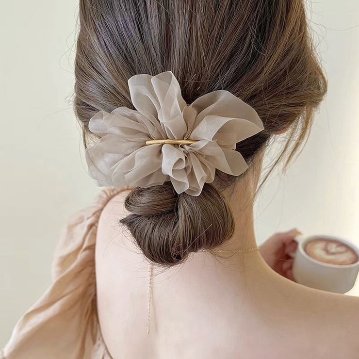 シフォンバレッタ レディースヘアアレンジ | SUNSHINE CLOSET | 詳細画像1 