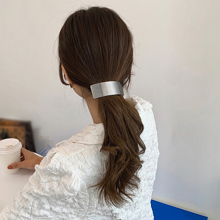 メタルバレッタ 大きめ ヘアクリップ韓国 | SUNSHINE CLOSET | 詳細画像10 