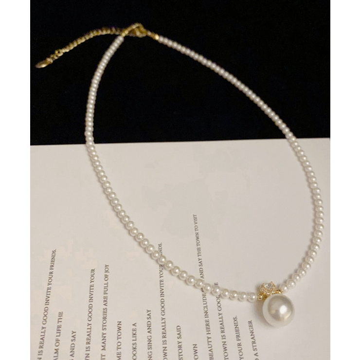 フェイクパールネックレスレディース 上品 | SUNSHINE CLOSET | 詳細画像2 