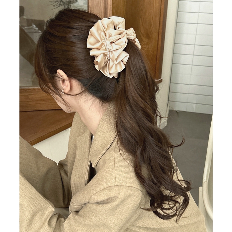 しっかり留まる大きめ髪留め 韓国風ヘアアクセサリー大人可愛い おしゃれハーフアッ… | SUNSHINE CLOSET | 詳細画像9 