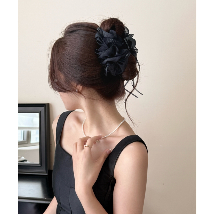 バンスクリップ大きめ ビッグヘアクリップ ボリュームヘアアクセサリー | SUNSHINE CLOSET | 詳細画像10 
