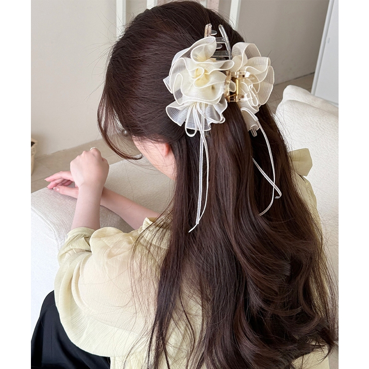 バンスクリップ大きめ ビッグヘアクリップ ボリュームヘアアクセサリー | SUNSHINE CLOSET | 詳細画像14 