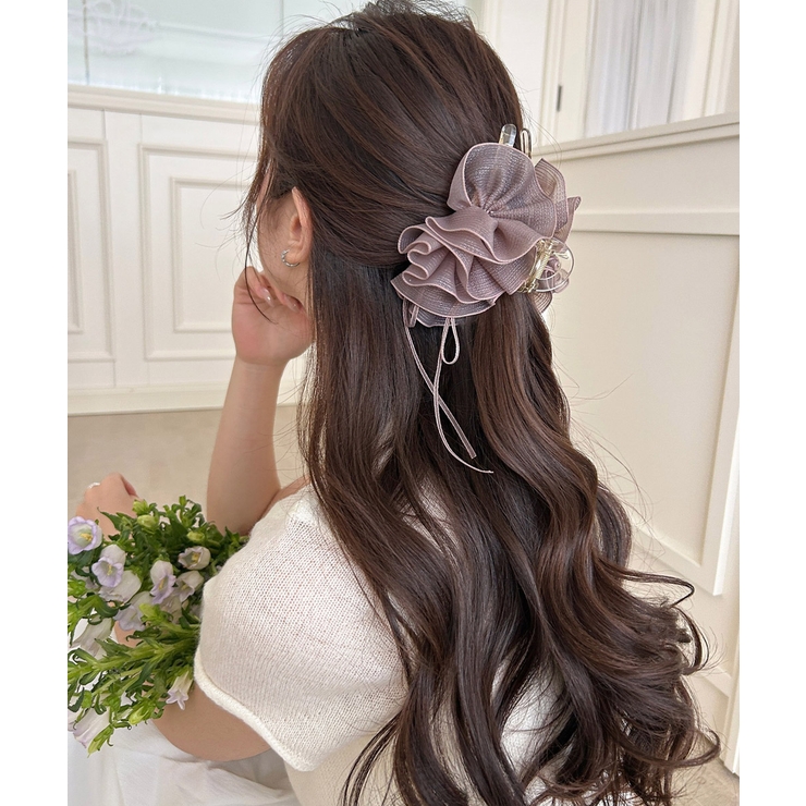 バンスクリップ大きめ ビッグヘアクリップ ボリュームヘアアクセサリー | SUNSHINE CLOSET | 詳細画像2 