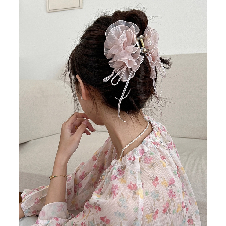 バンスクリップ大きめ ビッグヘアクリップ ボリュームヘアアクセサリー | SUNSHINE CLOSET | 詳細画像21 