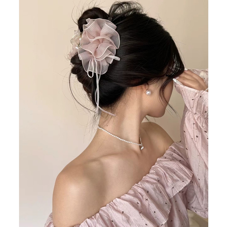 バンスクリップ大きめ ビッグヘアクリップ ボリュームヘアアクセサリー | SUNSHINE CLOSET | 詳細画像22 