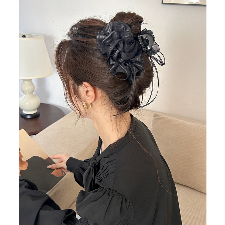バンスクリップ大きめ ビッグヘアクリップ ボリュームヘアアクセサリー | SUNSHINE CLOSET | 詳細画像8 