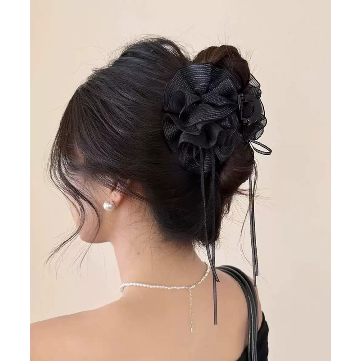 バンスクリップ大きめ ビッグヘアクリップ ボリュームヘアアクセサリー | SUNSHINE CLOSET | 詳細画像9 