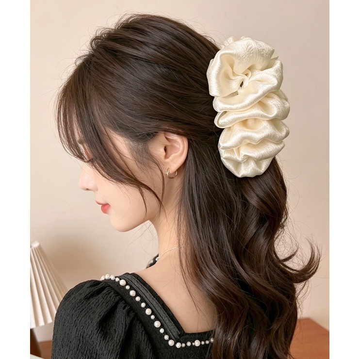 韓国風 シュシュバンスクリップ レディース | SUNSHINE CLOSET | 詳細画像9 