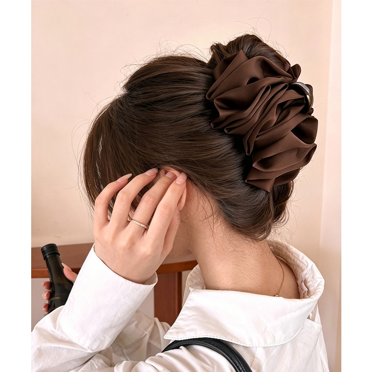 大人可愛い 大きめヘアクリップ 小顔見え | SUNSHINE CLOSET | 詳細画像5 