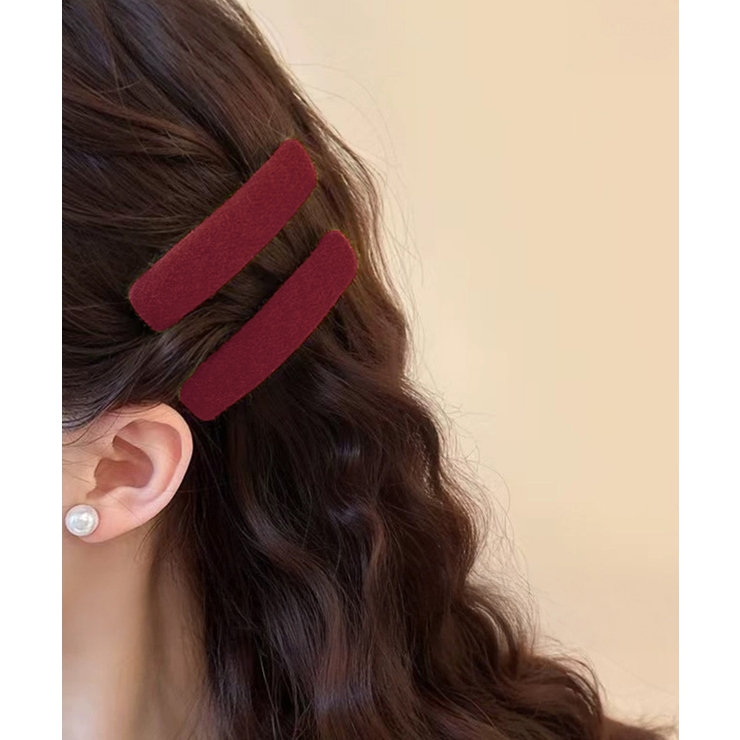 ウール調ヘアクリップ2点セットスリーピン | SUNSHINE CLOSET | 詳細画像17 