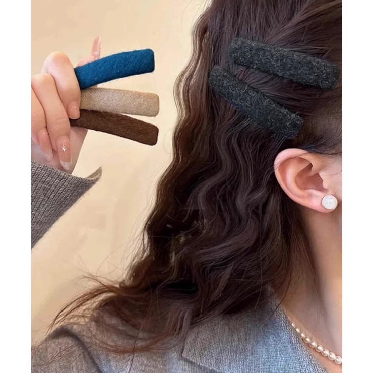 ウール調ヘアクリップ2点セットスリーピン | SUNSHINE CLOSET | 詳細画像5 