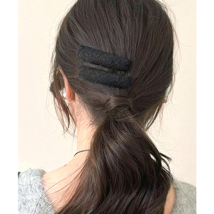 ウール調ヘアクリップ2点セットスリーピン | SUNSHINE CLOSET | 詳細画像6 