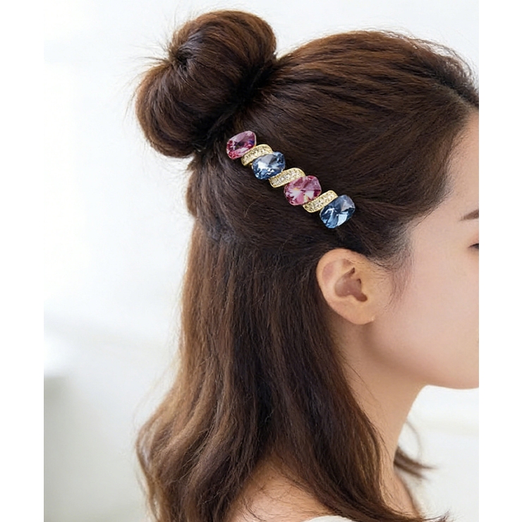 ラインストーンバレッタ 上品ヘアクリップ | SUNSHINE CLOSET | 詳細画像7 
