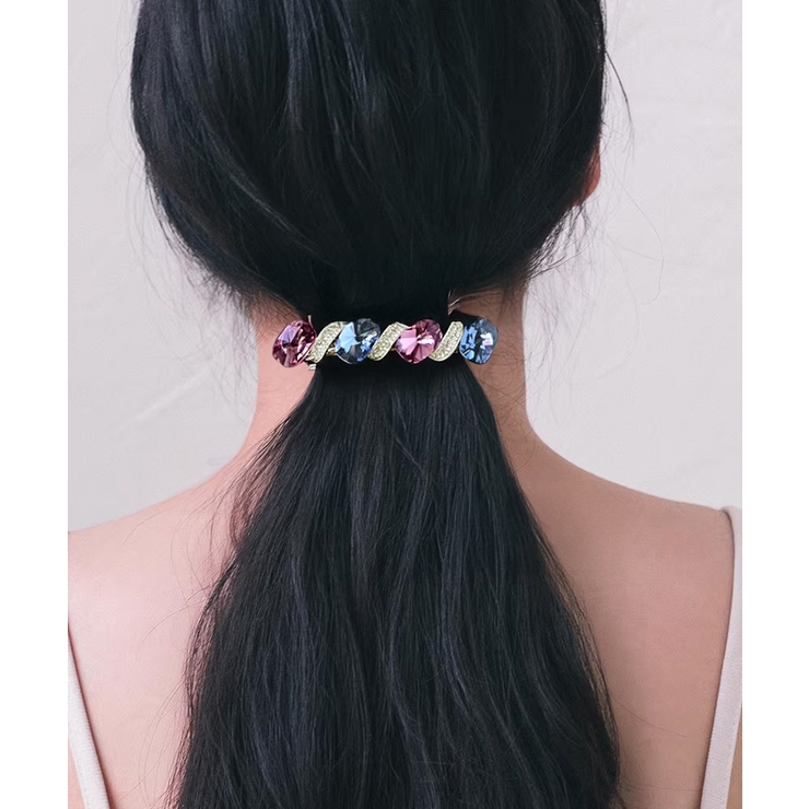 ラインストーンバレッタ 上品ヘアクリップ | SUNSHINE CLOSET | 詳細画像9 