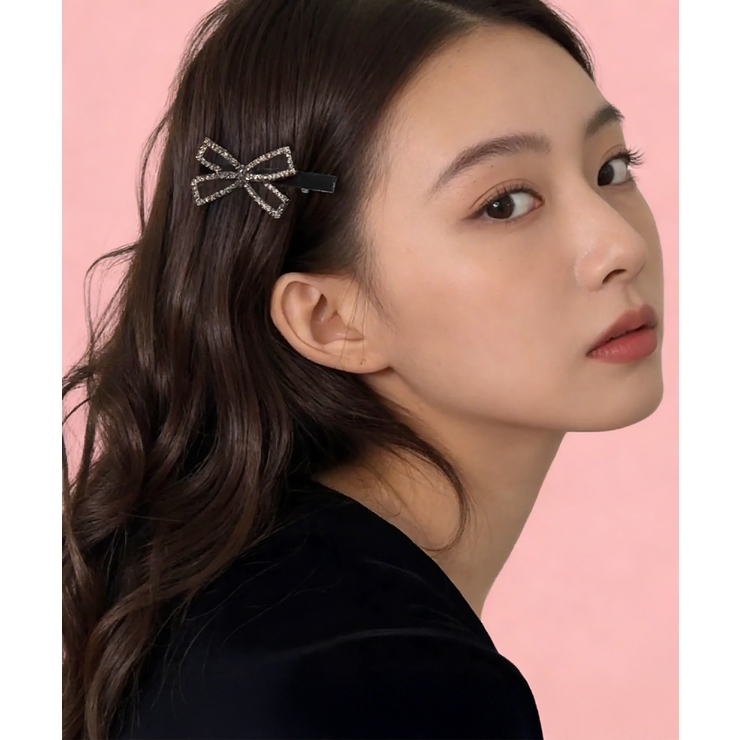 ヘアクリップ2個組リボンワニクリップミニ | SUNSHINE CLOSET | 詳細画像10 