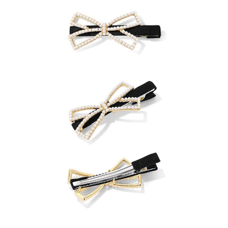 ヘアクリップ2個組リボンワニクリップミニ | SUNSHINE CLOSET | 詳細画像12 