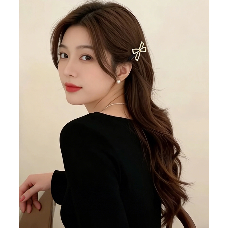 ヘアクリップ2個組リボンワニクリップミニ | SUNSHINE CLOSET | 詳細画像6 