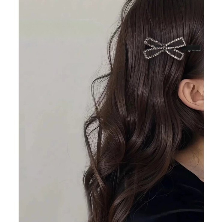 ヘアクリップ2個組リボンワニクリップミニ | SUNSHINE CLOSET | 詳細画像9 