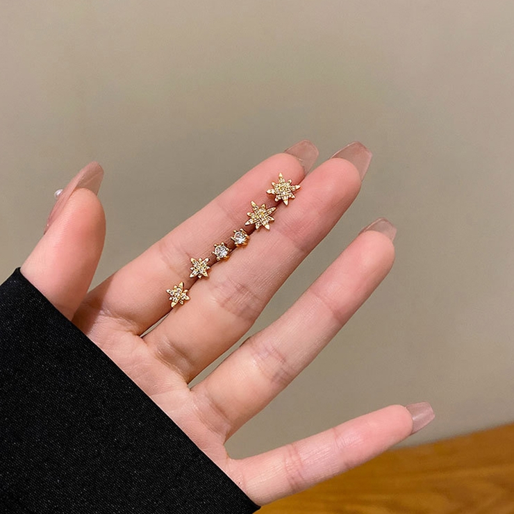 6個セットスタッドピアス スターバースト | SUNSHINE CLOSET | 詳細画像10 