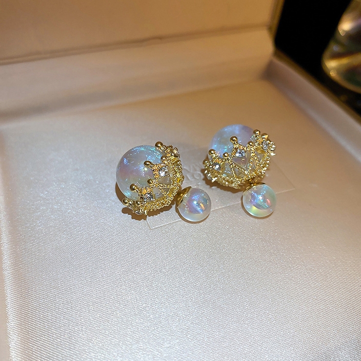 【HAESOOL】Swallow Pearl YUE4534 韓国 芸能人着用 ピアス HAESOOL】Swallow Pearl YUE4534 韓国 芸能人着用 ピアス