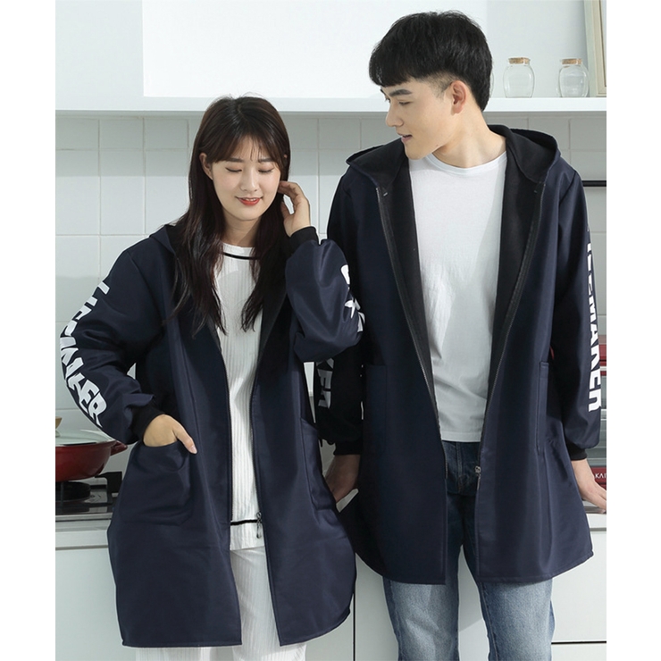 エプロンコート 裏起毛 ロング割烹着暖か | SUNSHINE CLOSET | 詳細画像1 