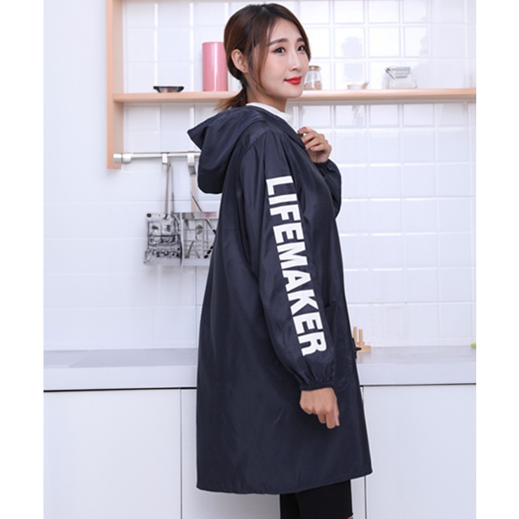 エプロンコート 裏起毛 ロング割烹着暖か | SUNSHINE CLOSET | 詳細画像10 