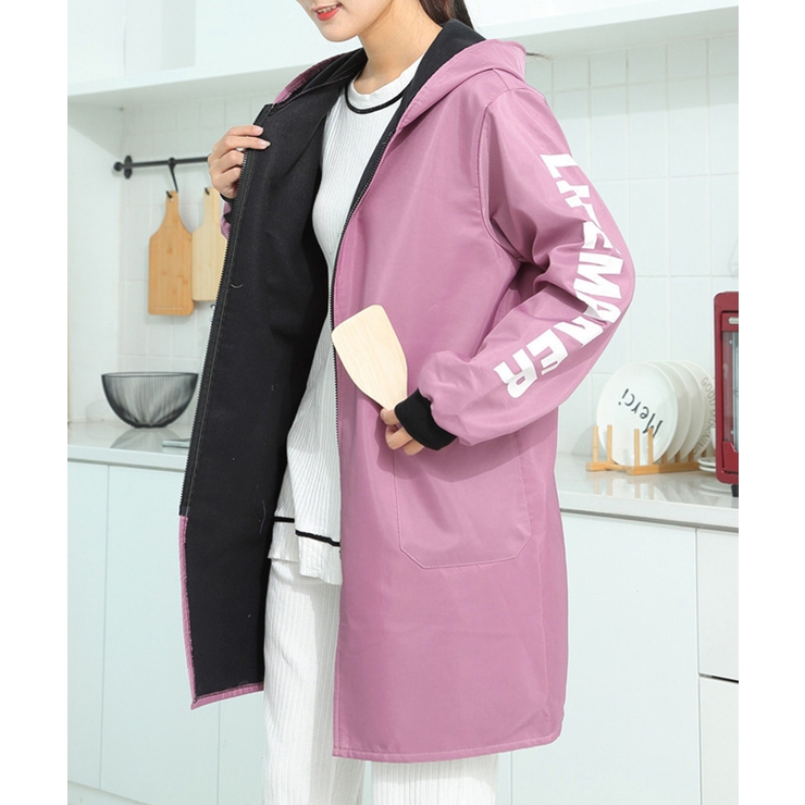 エプロンコート 裏起毛 ロング割烹着暖か | SUNSHINE CLOSET | 詳細画像16 