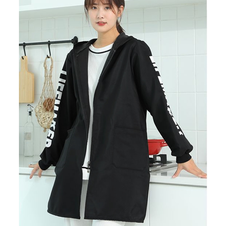 エプロンコート 裏起毛 ロング割烹着暖か | SUNSHINE CLOSET | 詳細画像2 