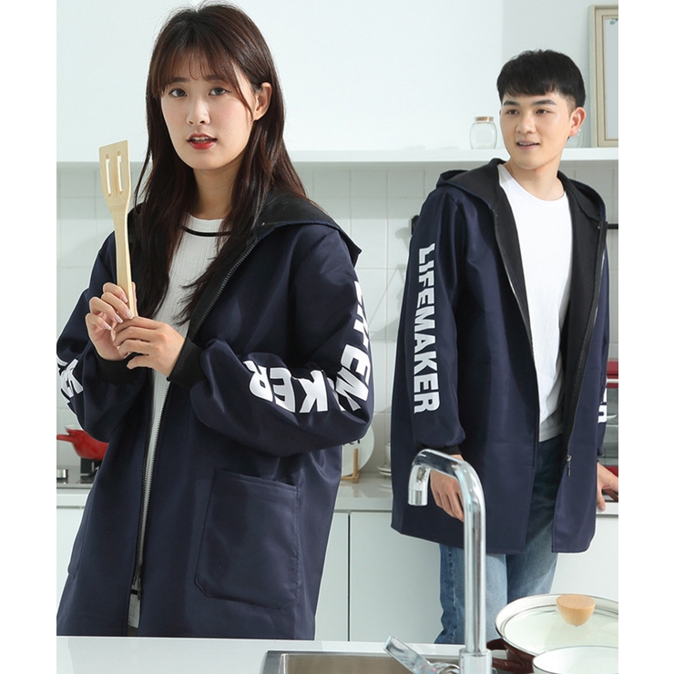 エプロンコート 裏起毛 ロング割烹着暖か | SUNSHINE CLOSET | 詳細画像9 