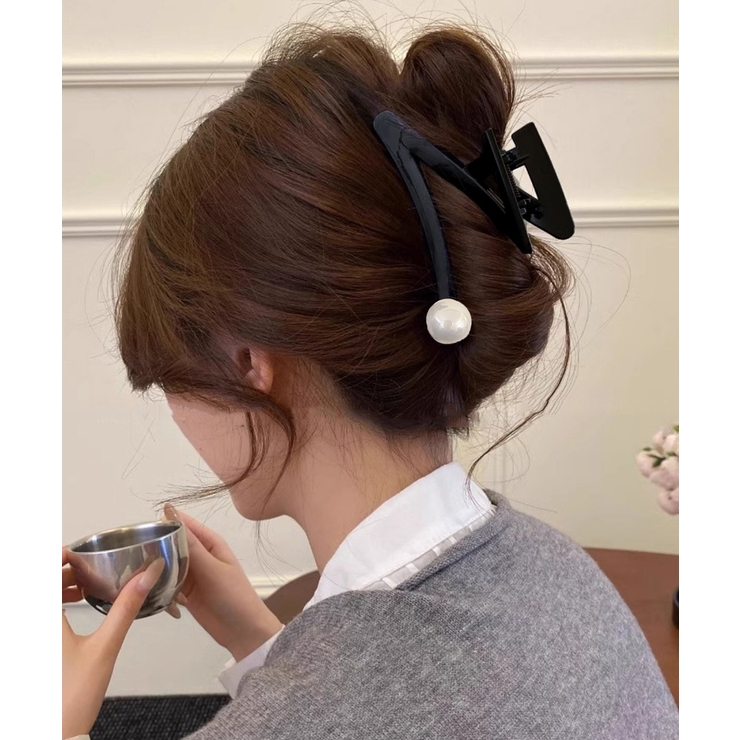 大きめまとめ髪髪留め 上品大人かわいい おしゃれヘアアクセサリー | SUNSHINE CLOSET | 詳細画像4 