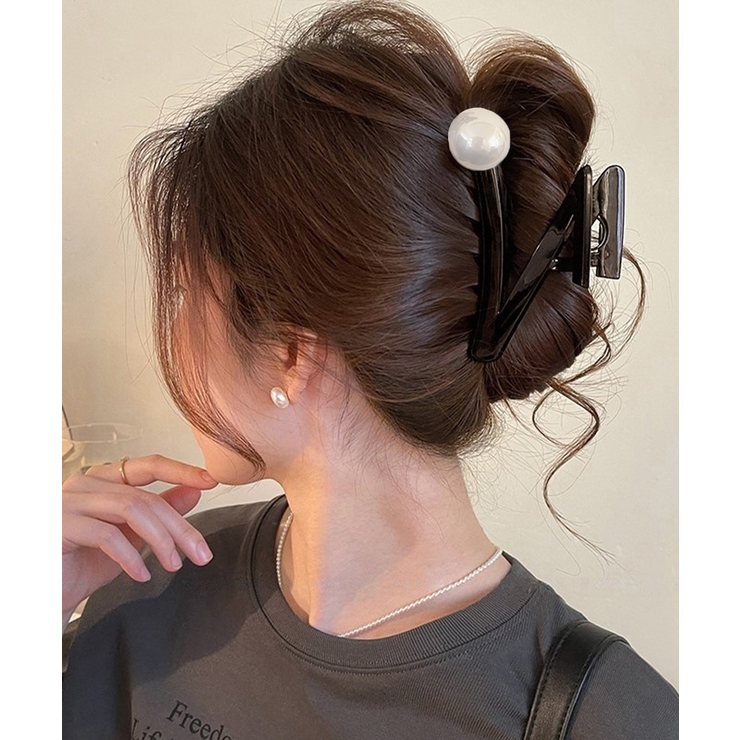 大きめまとめ髪髪留め 上品大人かわいい おしゃれヘアアクセサリー | SUNSHINE CLOSET | 詳細画像5 