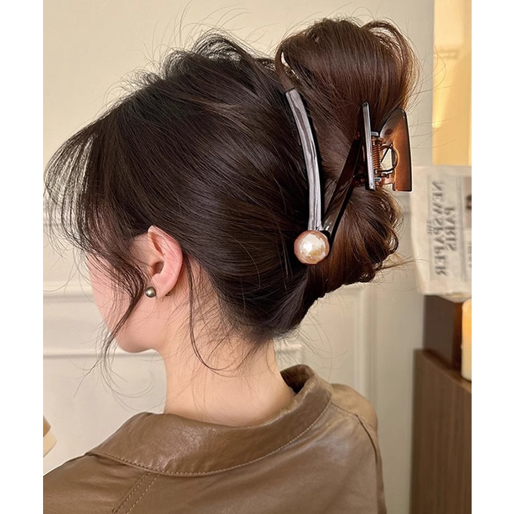 大きめまとめ髪髪留め 上品大人かわいい おしゃれヘアアクセサリー | SUNSHINE CLOSET | 詳細画像8 