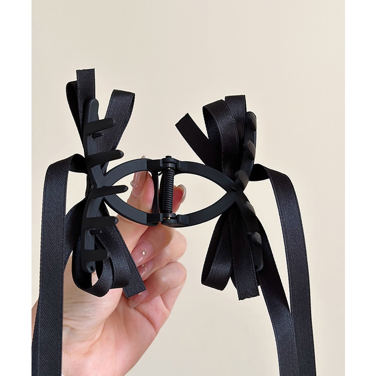 リボン バンスクリップ 上品ヘアクリップ | SUNSHINE CLOSET | 詳細画像11 