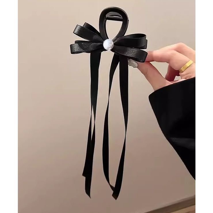 リボン バンスクリップ 上品ヘアクリップ | SUNSHINE CLOSET | 詳細画像12 