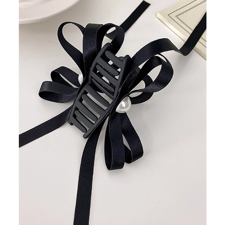 リボン バンスクリップ 上品ヘアクリップ | SUNSHINE CLOSET | 詳細画像13 