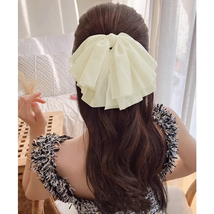 ビッグリボン バレッタ ヘアクリップ上品 | SUNSHINE CLOSET | 詳細画像5 