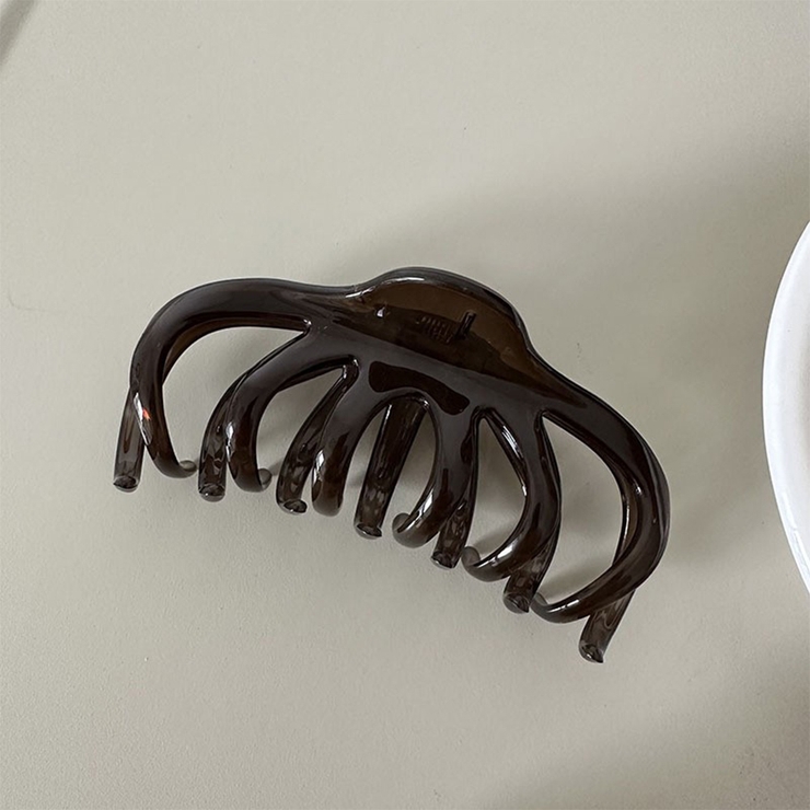 ヘアクリップ大きめアクリルバンスクリップ | SUNSHINE CLOSET | 詳細画像1 