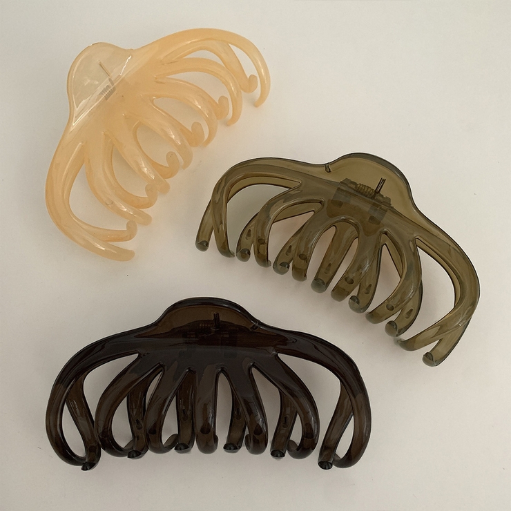 ヘアクリップ大きめアクリルバンスクリップ | SUNSHINE CLOSET | 詳細画像3 