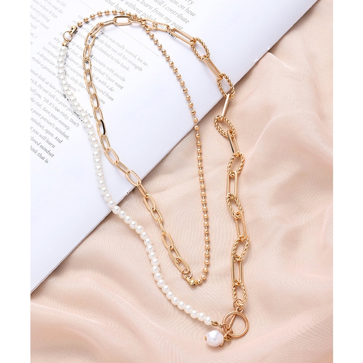 フェイクパールネックレス チョーカー韓流 | SUNSHINE CLOSET | 詳細画像10 