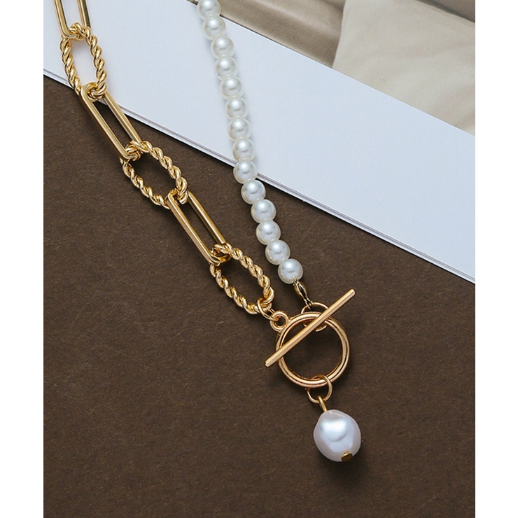 フェイクパールネックレス チョーカー韓流 | SUNSHINE CLOSET | 詳細画像14 