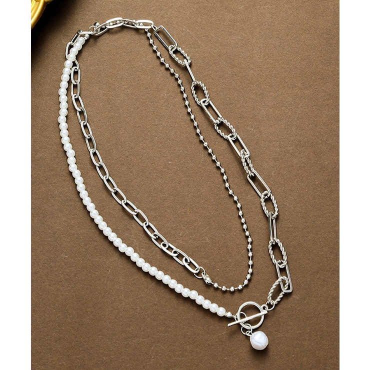 フェイクパールネックレス チョーカー韓流 | SUNSHINE CLOSET | 詳細画像4 