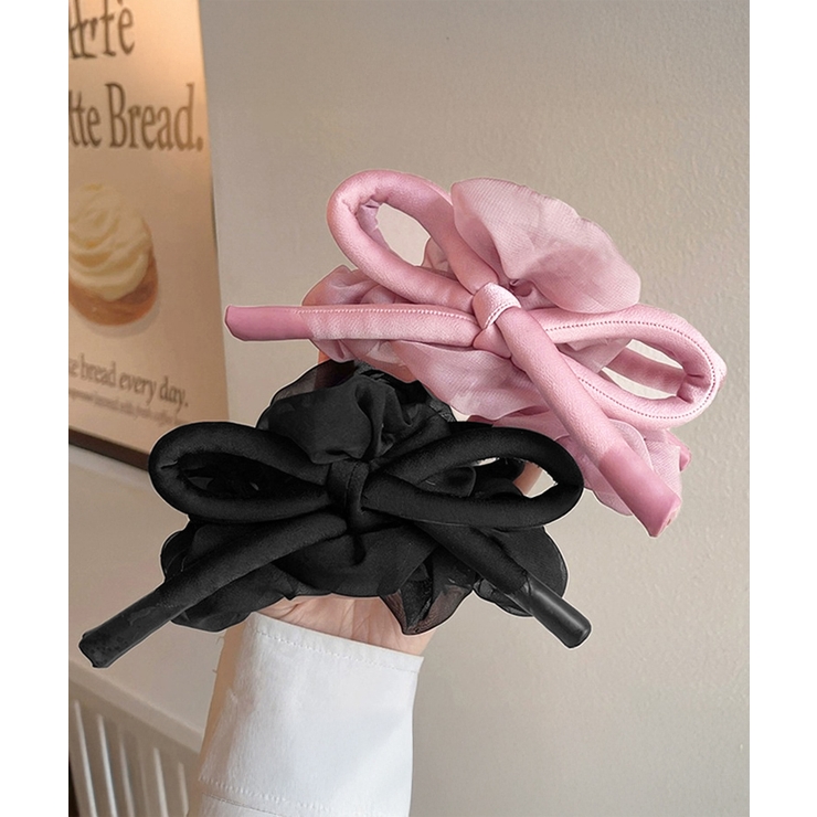 リボンヘアクリップ大きめ バンスクリップ | SUNSHINE CLOSET | 詳細画像17 