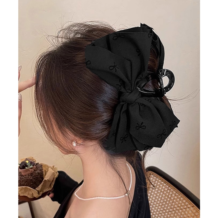リボンヘアクリップ ビッグリボンバレッタ | SUNSHINE CLOSET | 詳細画像10 