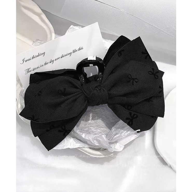 リボンヘアクリップ ビッグリボンバレッタ | SUNSHINE CLOSET | 詳細画像16 