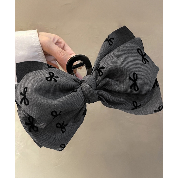 リボンヘアクリップ ビッグリボンバレッタ | SUNSHINE CLOSET | 詳細画像4 