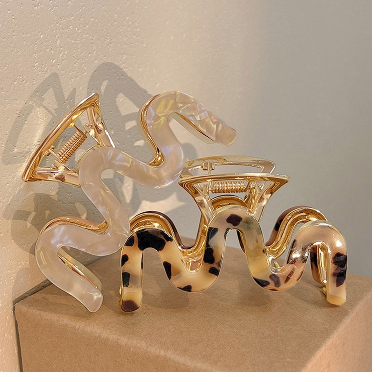 ヘアクリップ アクリルバンスクリップ | SUNSHINE CLOSET | 詳細画像6 