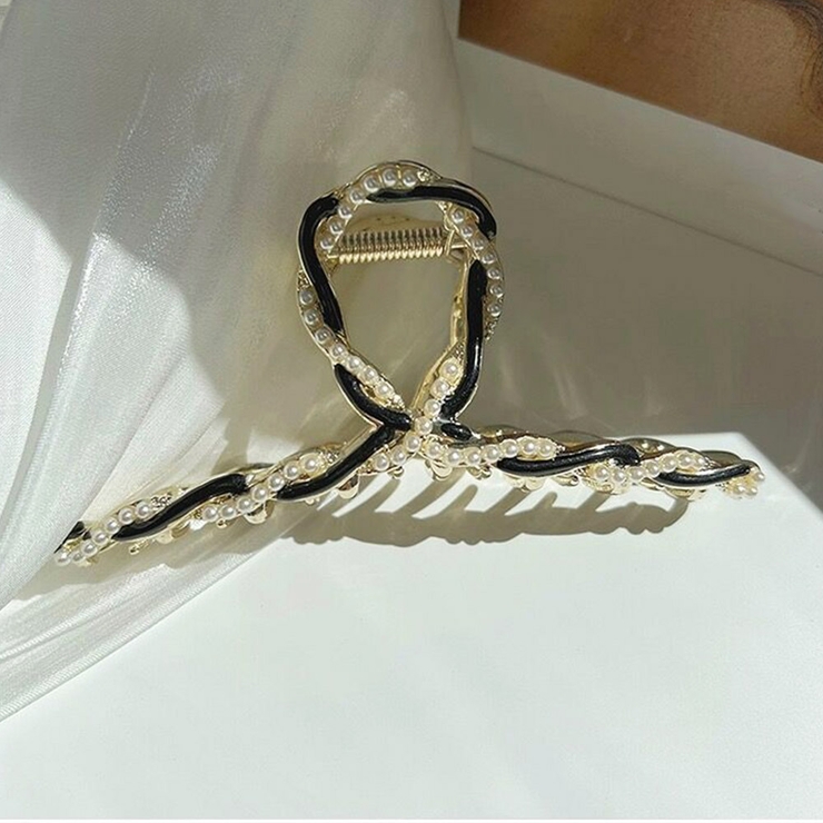 バンスクリップパール 韓国風ヘアクリップ | SUNSHINE CLOSET | 詳細画像10 